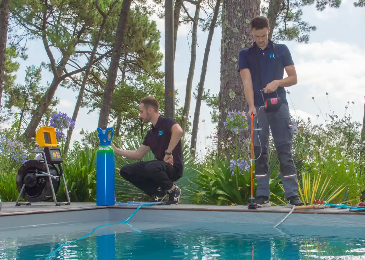 intervention problème aspiration piscine