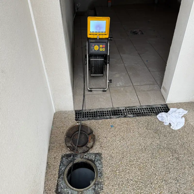 camera endoscopique detect eau fuites