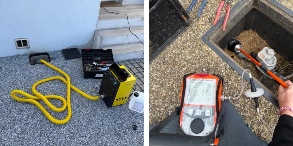 Spécialiste en recherche de fuite sur canalisation à Uzès. 2 diagnostic fuite detect eau fuites