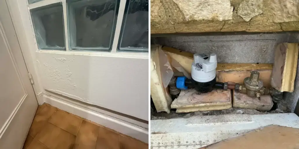 Plombier à Nîmes pour une fuite d’eau 1 humidite detect eau fuites