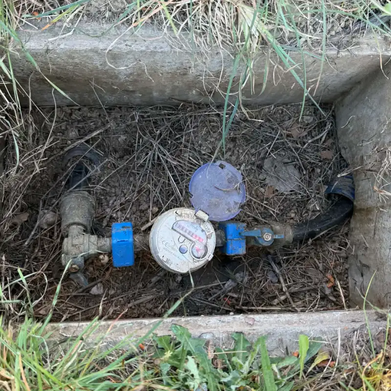 Fuite d’eau sur canalisation enterrée à Beaucaire. 1 compteur fuite beaucaire plombier detect eau fuites