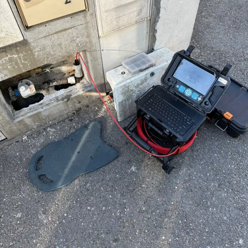 Infiltrations d’eau à Aimargues, comment trouver la fuite ? 2 passage camera fuite detect eau fuites