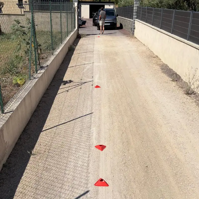 Traçage de réseaux enterrés à Nîmes 2 tracage reseaux enterrres nimes plot